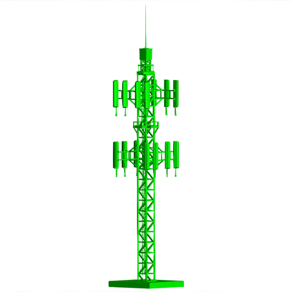 Telecom tower 3D design