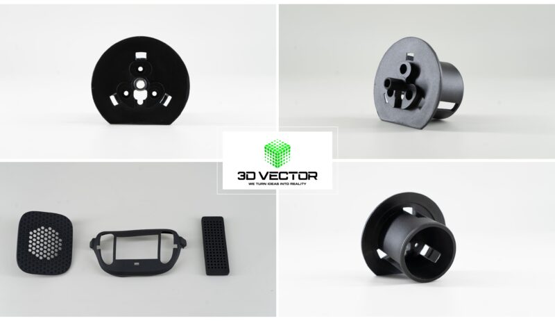 Plastic Casting Processes 3d Vector