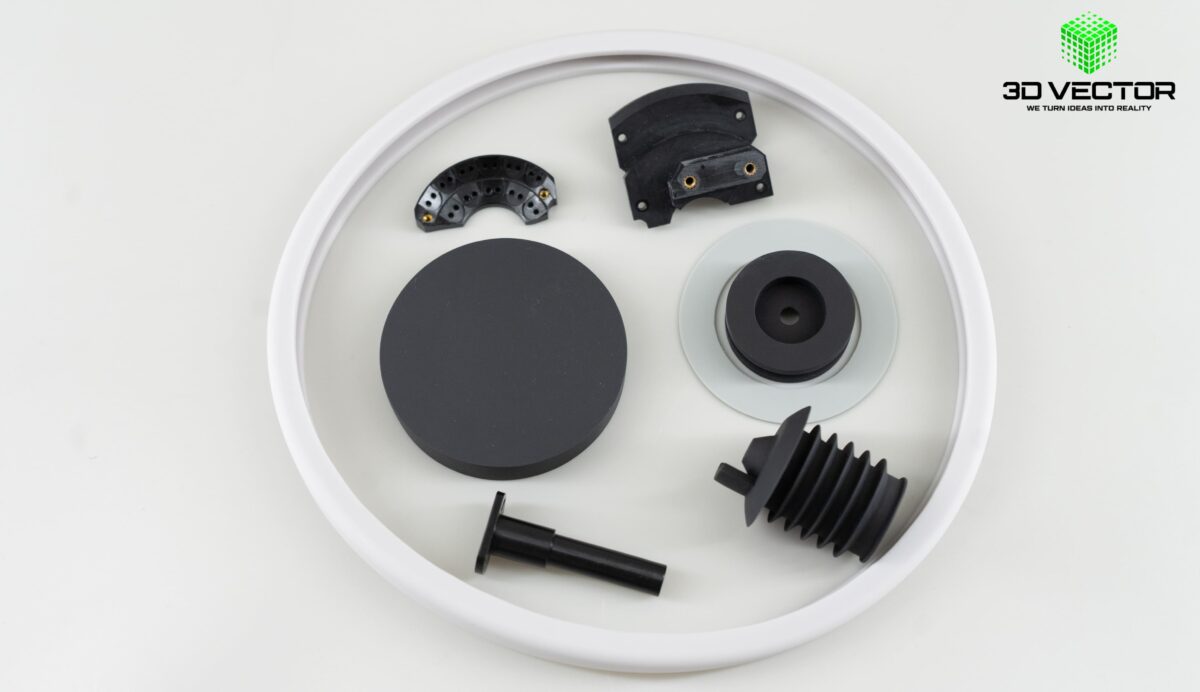 Plastic Casting Processes 3d Vector