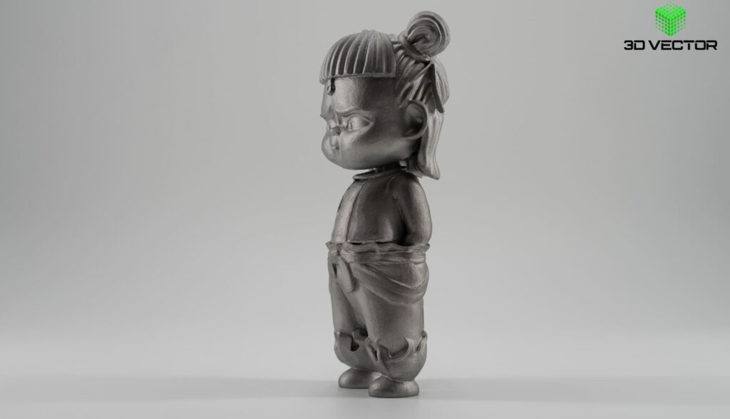 DMLS printed steel doll