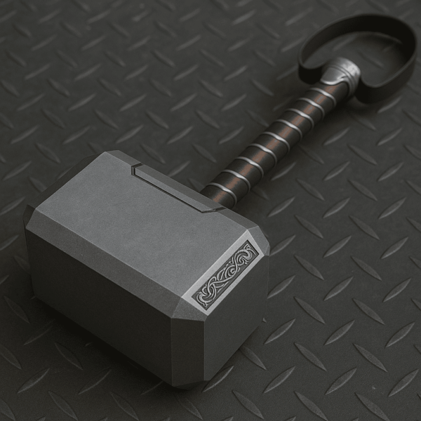 Thor 3D printed hammer