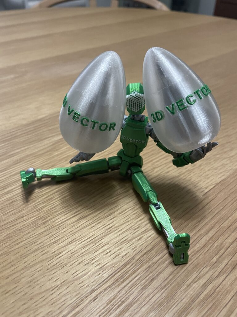 3D vector fused deposition modeling parts