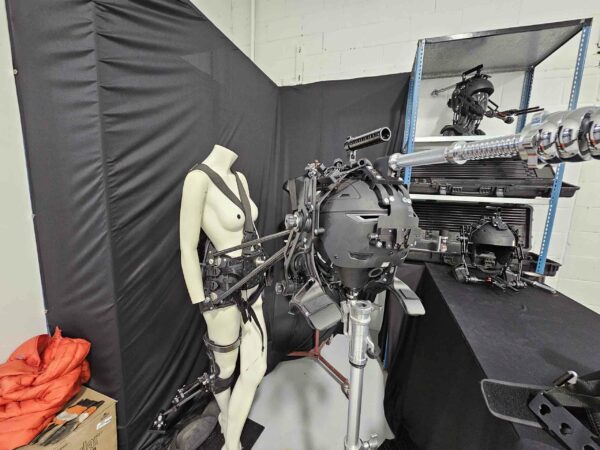 Exoskeleton film prop