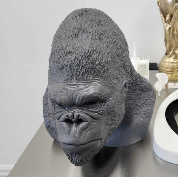 Gorilla head film prop