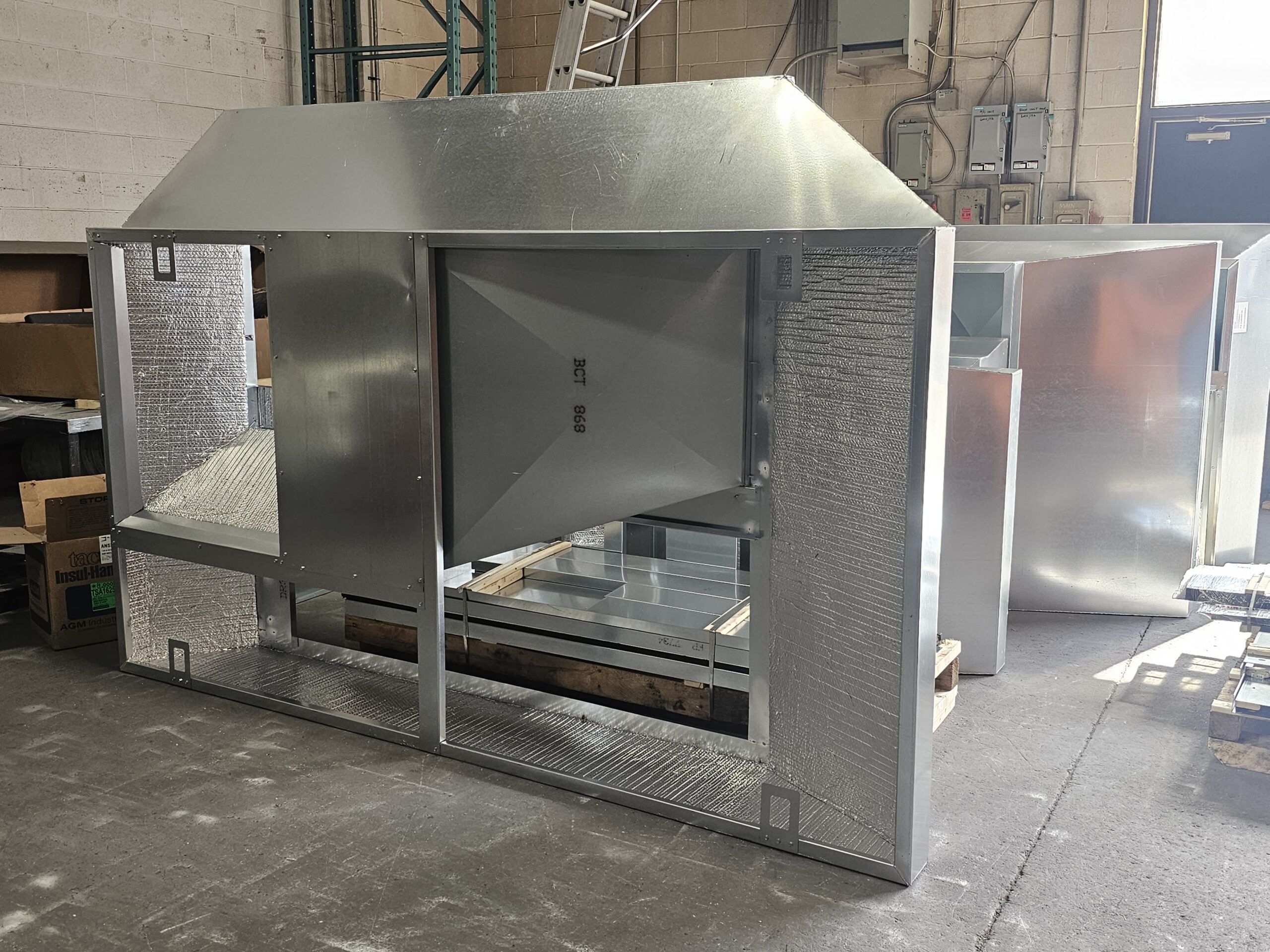 Metal sheet fabrication for HVAC