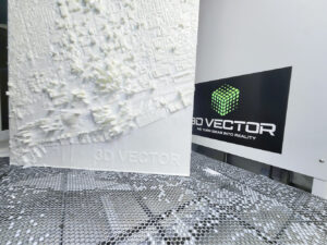 SLA printed architectural model