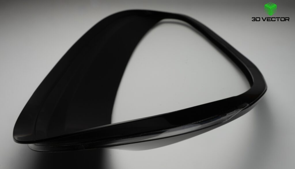 Vacuum casted headlight-covers