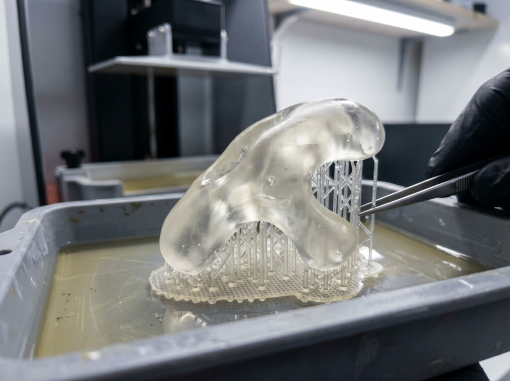 SLA 3D printing medical model