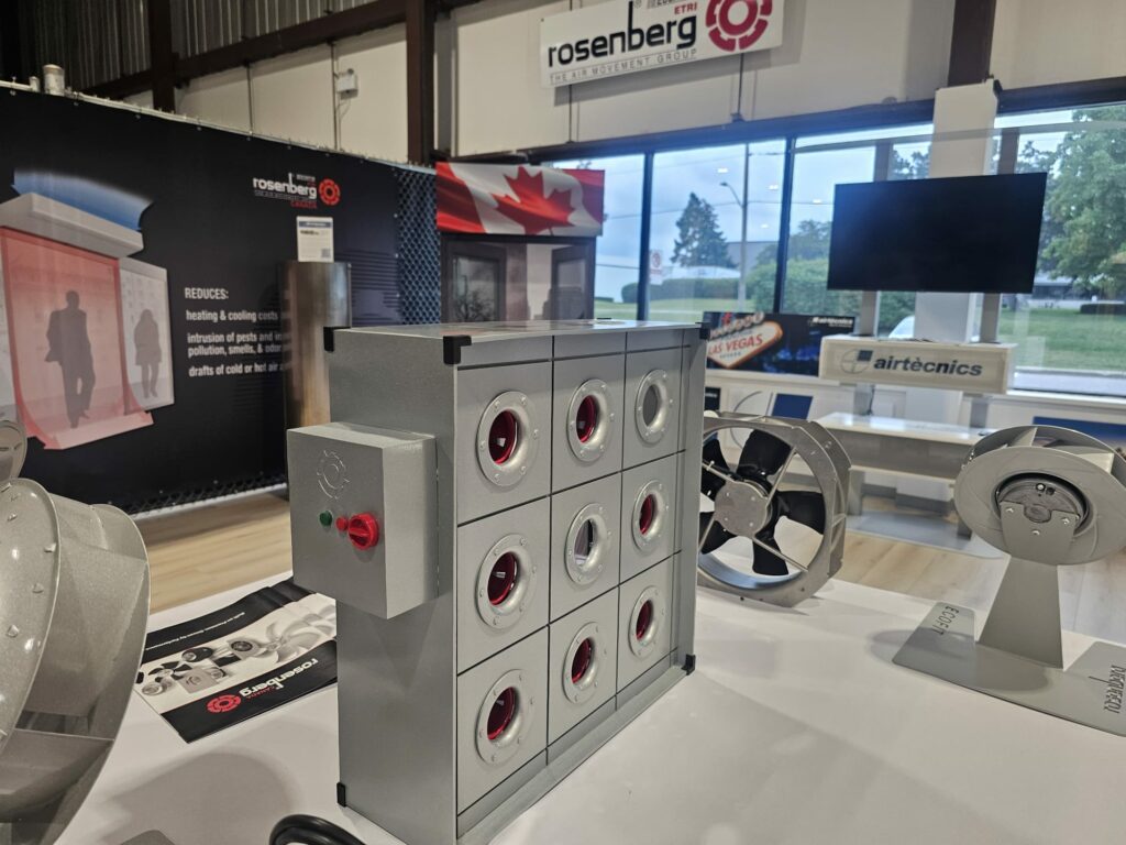 Rosenberg fan display unit